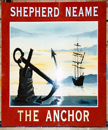 Anchor sign 1993