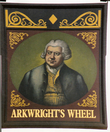 Arkwright's Wheel sign 1993