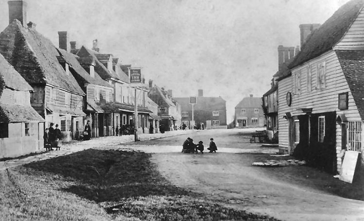 Chequers Inn circa 1883