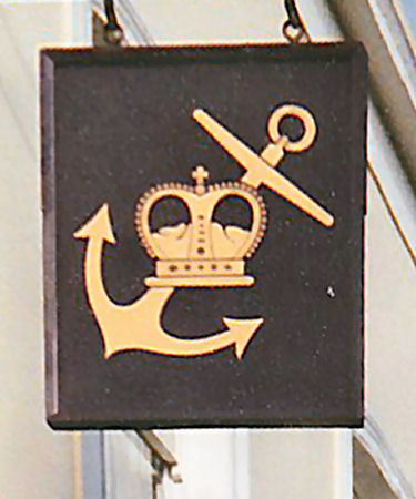 Crown and Anchor sign 1993