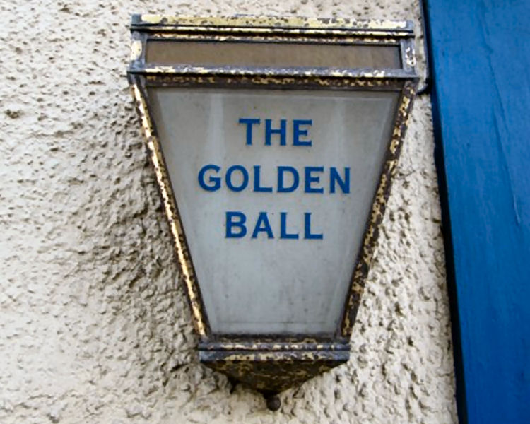 Golden Ball light