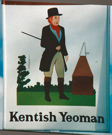 Kentish Yeoman sign 1975