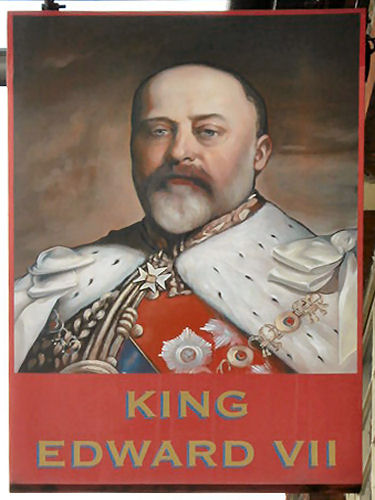 King Edward VII sign 2010