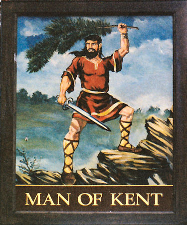 Man of Kent sign 1991