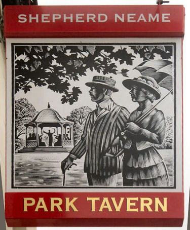 Park Tavern sign 2010