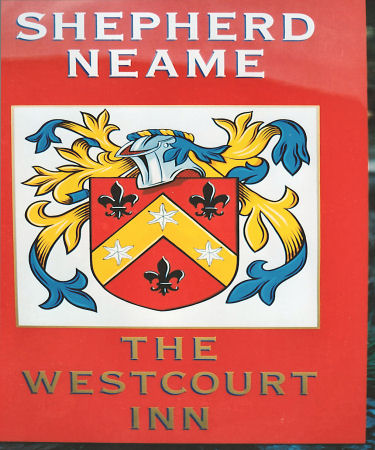 Westcourt Inn sign 1994