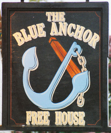 Blue Anchor sign 1991