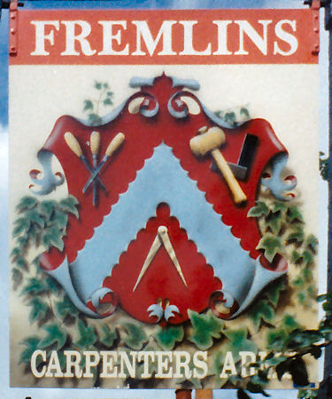 Carpenter's Arms sign 1992