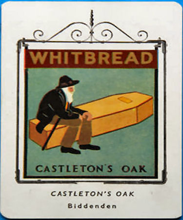 Castleton's Oak card 1953