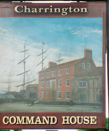 Command House sign 1995