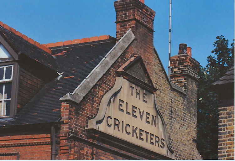 Eleven Cricketer's sign 1991