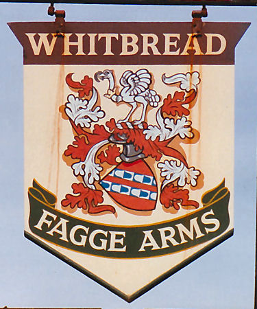 Fagge Arms sign 1991
