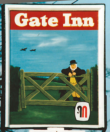 Gate Inn sign 1981