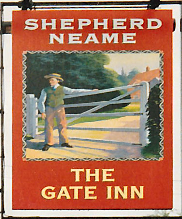 Gate Inn sign 1992