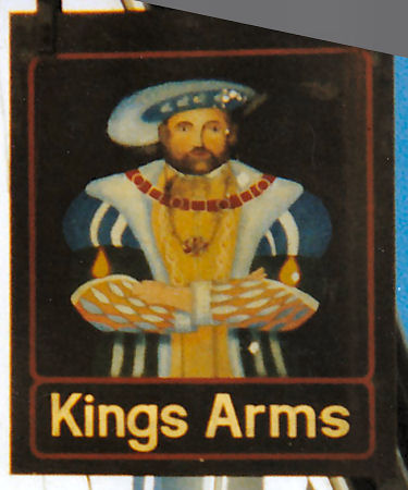 King's Arms sign 1987