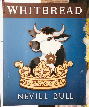 Nevill Bull sign 1987
