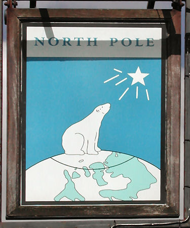 North Pole sign 2014