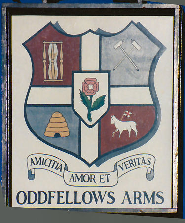 Odfellows Arms sign 1991