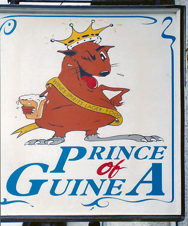 Prince of Guinea sign 1995