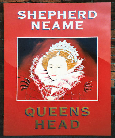 Queen's Head sign 1995