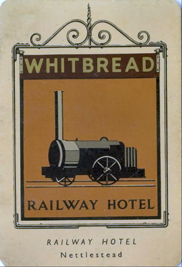 Railway Inn card