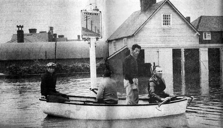 Telegraph floods 1968