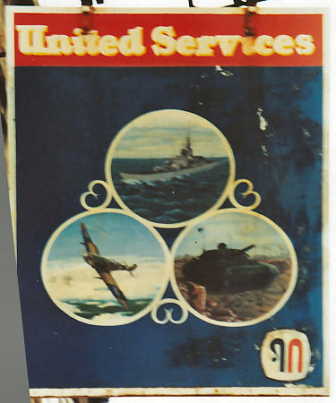 United Services sign 1991