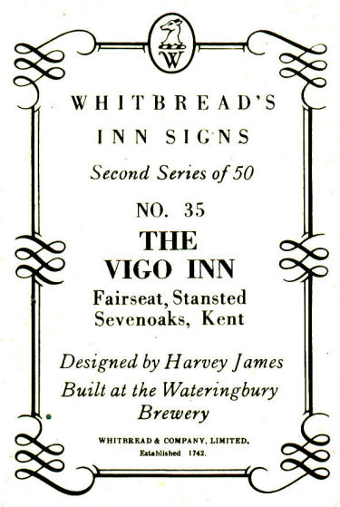 Vigo Inn card back