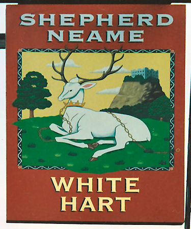 White Hart sign 1992