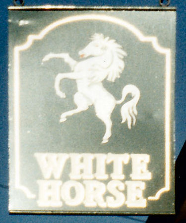 White Horse sign 1986