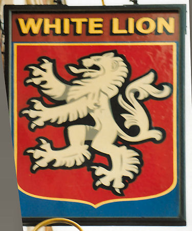 White Lion sign 1991