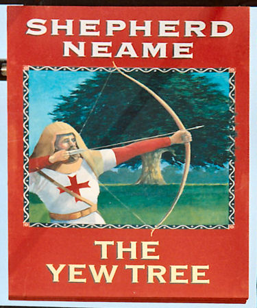 Yew Tree sign 1992