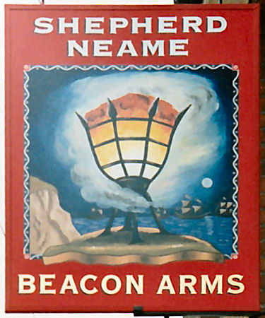 Beacon Arms sign 1992