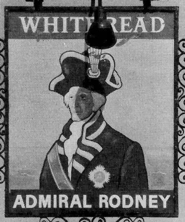 Admiral Rodney sign 1987
