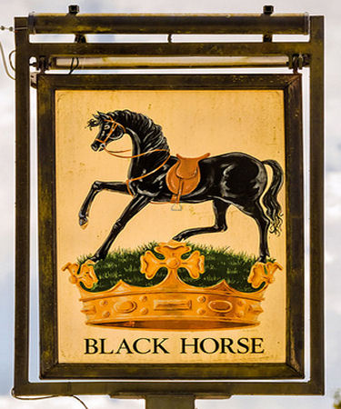 Black Horse sign 2014
