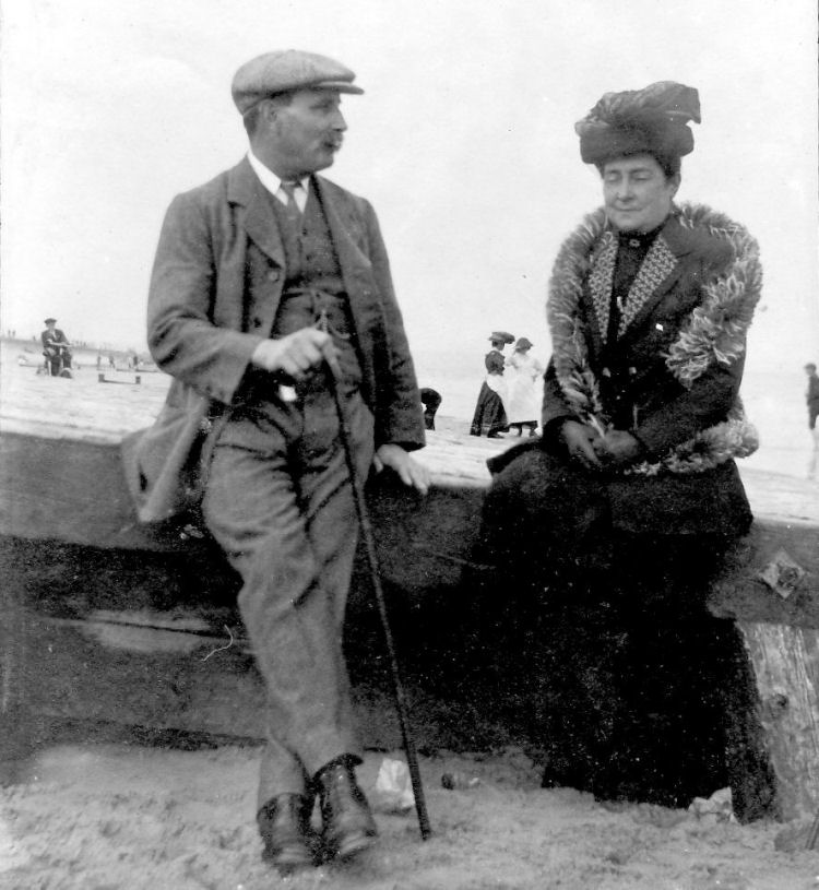 Albert Hart and wife