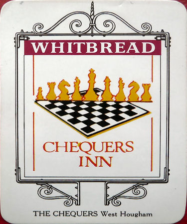 Chequers Inn card front