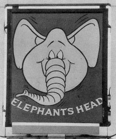 Elephant's Head sign 1987