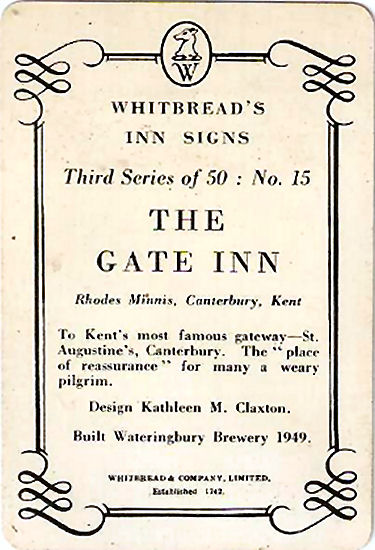 Gate Inn card