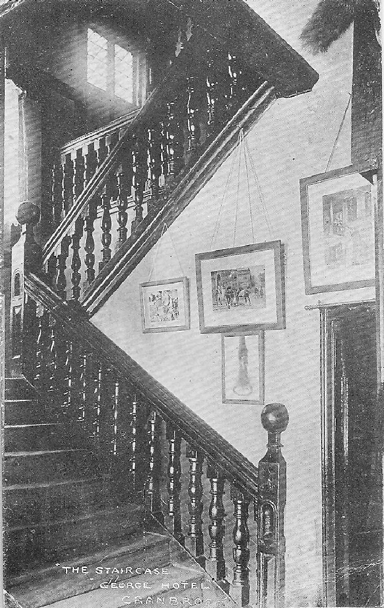George Hotel staircase