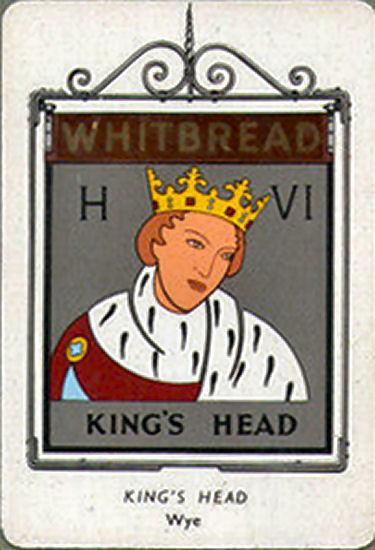 King's Head card 1951