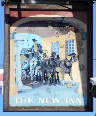 New Inn sign 2014