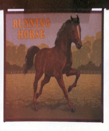 Running Horse sign 1978