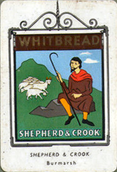 Shepherd and Crook card 1951