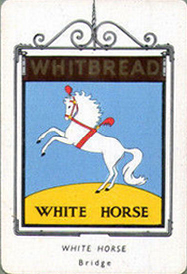 White Horse card 1951
