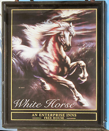 White Horse sign 2011