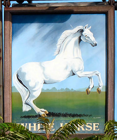 White Horse sign 2011