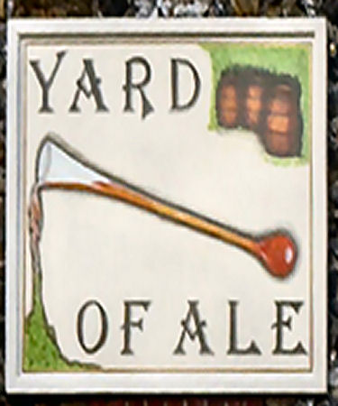Yard of Ale sign 2014