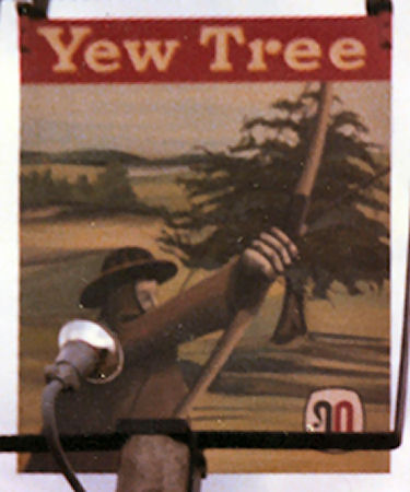 Yew Tree sign 1978
