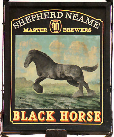 Black Horse sign 1991